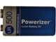 9 Volt Powerizer Lithium Ion Battery (500 mAh)