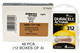 48 x Size 312 Duracell Easy Tab Hearing Aid Batteries (DA312)