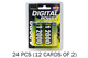 24 x D AccuPower NiMH Batteries (12000 mAh)