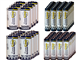 24 AA (2600 mAh) + 24 AAA (1100 mAh) + 8 C (4500 mAh) + 8 D (10000 mAh) NiMH AccuLoop Batteries