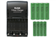 Kodak AA / AAA Smart Charger + 4 AA (2700 mAh) + 4 AAA (1200 mAh) NiMH Batteries