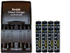 Kodak Smart Charger + 8 AAA AccuLoop-X NiMH Batteries (1100 mAh)