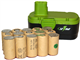 270 pcs (18 Packs) x 18 Volt Sub C 1700 mAh NiCd Batteries (Ideal for Pack Assembly)
