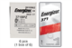6 x 371 / SR920SW Energizer Silver Oxide Button Batteries (On a Card)