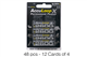 48 x AA NiMH AccuPower AccuLoop-X Rechargeable Batteries (2600 mAh)