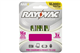 4 x AAA Rayovac Platinum Pre-Charged NiMH Batteries (750 mAh)