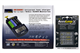 IQ-328 AA / AAA LCD Charger + 4 AAA (1100 mAh) AccuPower AccuLoop-X NiMH Batteries