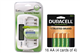 8 Bay AA / AAA LCD Battery Charger + 16 AA 2500 mAh Duracell NiMH Batteries