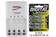 4 Bay AA / AAA LED Smart Battery Charger + 8 AA Accupower 2900 mAh NiMH Batteries