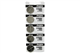 5 x CR2032 Energizer 3 Volt Lithium Coin Cell Batteries (On a Card)