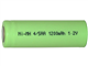4/5 AA NiMH Flat Top Battery (1200 mAh)
