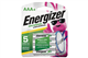 4 x AAA NiMH Energizer 700 mAh Batteries (Low Discharge)