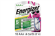 16 x AAA NiMH Energizer 700 mAh Batteries (Low Discharge)