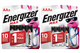8 AA + 8 AAA Energizer MAX Alkaline Battery Combo (On Cards)