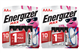 4 AA + 4 AAA Energizer MAX Alkaline Battery Combo (On Cards)