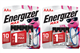 8 AA + 4 AAA Energizer MAX Alkaline Battery Combo (On Cards)
