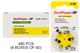 480 x Size 10 ZeniPower Hearing Aid Batteries