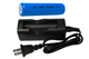 Li-Ion Charger (Single Slot) + 18650 3.6V Li-Ion Button Top Battery (2600 mAh)