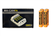 Powerex MH-C204FA AA / AAA Smart Charger & 4 x AAA Panasonic 750 mAh NiMH Batteries (Low Discharge)