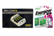 Powerex MH-C204FA AA / AAA Smart Battery Charger & 4 x AAA NiMH Energizer 800 mAh Batteries (Low Discharge)