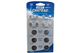 14-Pack Button Batteries Combo (AG3, AG4, AG10, AG13, CR2016, CR2025, CR2032)