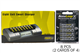 Powerex MH-C800S Eight Slot Smart Charger & 8 AA NiMH AccuPower AccuLoop-X Rechargeable Batteries (2600 mAh)