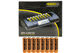 Powerex MH-C801D Eight Slot Smart Charger & 8 AA NiMH Panasonic 2000 mAh Rechargeable Batteries (Industrial Eneloop)