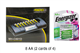 Powerex MH-C801D Eight Slot Smart Charger & 8 AA Energizer Recharge NH15BP4 NiMH 2300 mAh Batteries