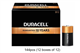 144 x D Duracell CopperTop Alkaline Batteries (MN1300)