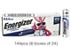 144 x AAA Energizer Ultimate Lithium Batteries (L92) Boxed