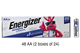 48 x AA Energizer Ultimate Lithium (L91) 1.5 Volt Batteries