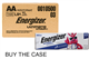 Case of AA Energizer Ultimate Lithium L91 Batteries (6 Boxes of 24)