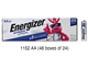 1152 x  AA Energizer Ultimate Lithium (L91) 1.5 Volt Batteries
