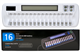 16 Slot AA / AAA / 9 Volt LCD Battery Charger