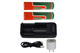 1-Slot Li-Ion Charger w/ LCD Display + 2 x 18650 3.6 Volt 2300 mAh Li-Ion Batteries