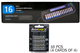 16 Bay AA / AAA LCD Battery Charger + 16 AA 2600 mAh AccuLoop-X NiMH Batteries