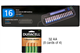 16 Bay AA / AAA LCD Battery Charger + 32 AA 2500 mAh Duracell NiMH Batteries
