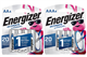 4 x AA (L91) & 4 x AAA (L92) Energizer Ultimate Lithium Batteries