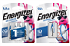 8 x AA (L91) & 9 Volt Energizer Ultimate Lithium Batteries