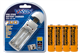 AA / AAA USB Battery Charger + 4 AA (2000 mAh) Panasonic NiMH Batteries