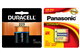 3 x Duracell + 3 x Panasonic CRP2/223 Photo Lithium Batteries (6 Total)