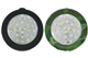 2 x 24 Head LED Ultra Bright Rubber Puck Light (Black & Camo)