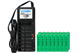 V-868 8 Bay AA & AAA Charger + 16 AAA (700 mAh) NiMH Batteries