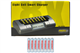 Powerex MH-C800S Eight Slot Smart Charger & 8 AAA Tenergy NiMH Rechargeable Batteries (1000 mAh)