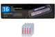 16 Bay AA / AAA LCD Battery Charger + 16 AAA Tenergy NiMH Rechargeable Batteries (1000 mAh)