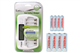 8 Bay AA / AAA LCD Battery Charger + 4 AAA (1000 mAh) + 4 AA (2500 mAh) Tenergy NiMH Rechargeable Batteries