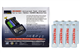IQ-328 AA / AAA LCD Charger & 8 AA Tenergy NiMH Rechargeable Batteries (2500 mAh)