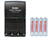 Kodak AA / AAA Smart Charger + 4 AAA Tenergy NiMH Rechargeable Batteries (1000 mAh)	