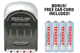 UltraLast AA / AAA Smart Battery Charger + 4 AAA Tenergy NiMH Rechargeable Batteries (1000 mAh)	