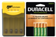 Quest Q2 Smart Charger + 8 AAA Duracell Rechargeable (DX2400) Batteries (900 mAh)